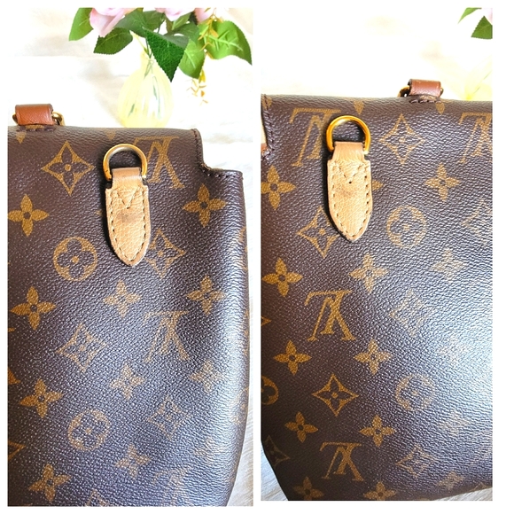 LOUIS VUITTON Monogram Canvas & Sesame Marignan Bag - Picture 13 of 14